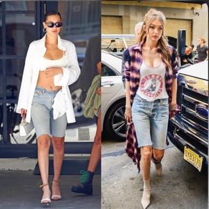 Re/Done Levi’s Jean long shorts!!